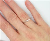 Anello Lorenza Gioielli Donna Fantasia in Oro Diamante 0.04 Ct AN590317-14 - AN590317-14